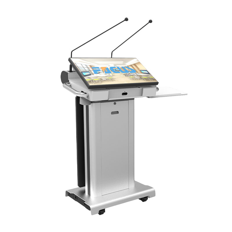 Can the aluminum alloy conference Podium light up the conference stage?